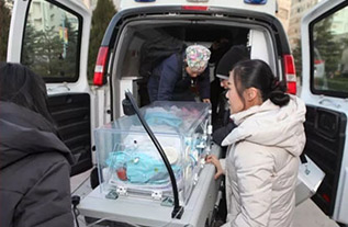 郧西县妇婴监护型护送